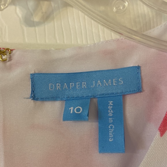 Beautiful Draper James 100% Lien Dress it’s size 10 color white - Picture 2 of 16